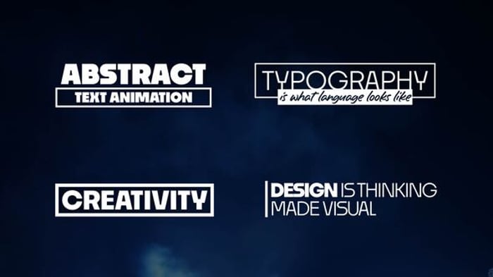 Text Animation, Titles ft. paragraph text animation & elegant text ...