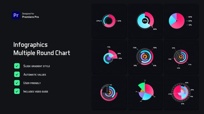 Infographic Blend for Premiere Pro, Infographics ft. business ...