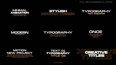 Simple Text Animation, Titles ft. paragraph text animation & digital ...