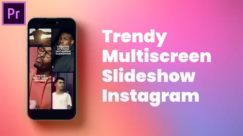 Dynamic Multiscreen Instagram Slideshow for Creative Presentations