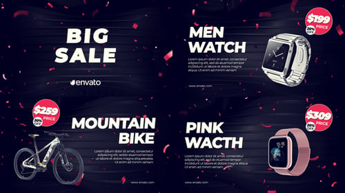 Dynamic Product Sale Promotion with Confetti Animation