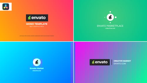 Modern Gradient Logo Reveal Pack