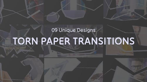 Creative Paper Transitions MOGRT