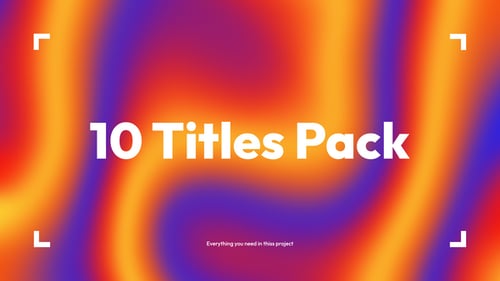 10 Fresh Titles Pack | Premiere Pro