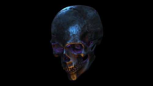 Rotating Skull VJ Loop