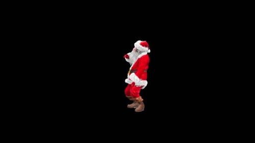 Père Noël dansant HD