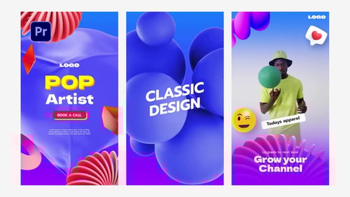 3D Social Media Post