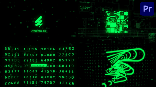 Glitch Logo for Premiere Pro