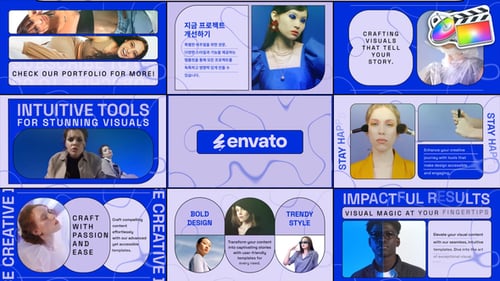 Elegant Wave Slides for FCPX