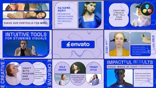 Elegant Wave Slides for DaVinci Resolve