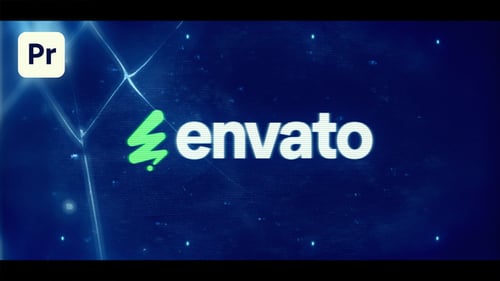 Glitch Logo Reveal