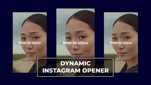 Dynamic Bright Instagram Opener