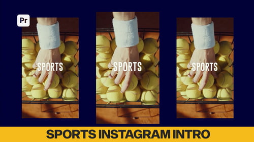 Sports Instagram Intro | MOGRT