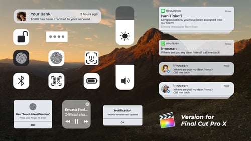 Phone UI Interface | FCPX