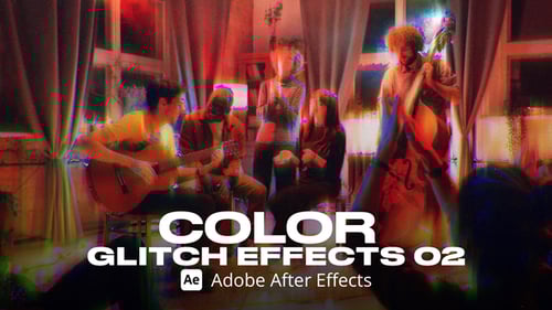 Color Glitch Effect 02 Ae