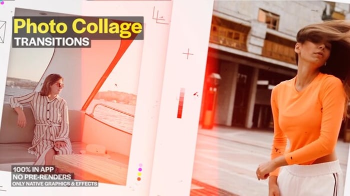 Collage Animation Editable Video Templates - Envato