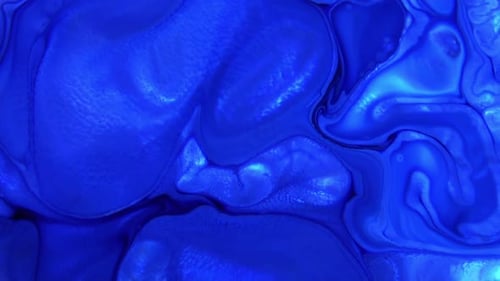 Abstract Texture Animation in Blue