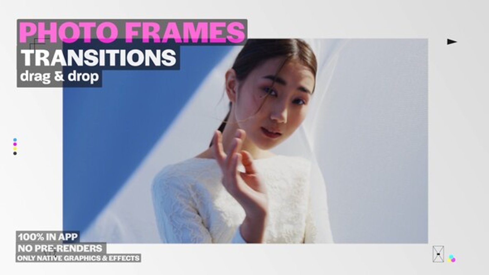 Dynamic Photo Frame Video Transitions with Minimalist Reveals, Elements ...