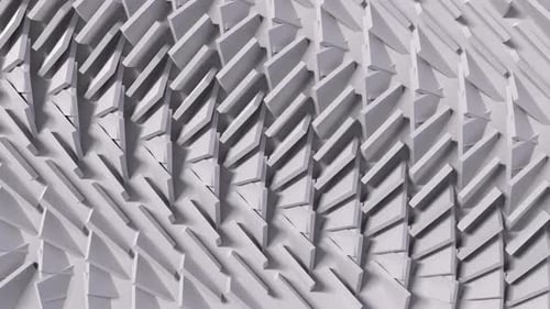 background of geometric shapes in random animation
