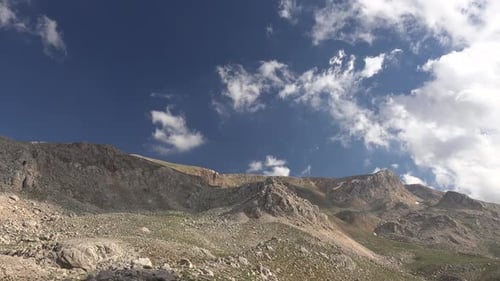 Mountain Ambience in Arid and Barren Treeless Hills