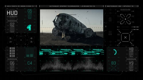 Interface de jeu HUD UI 05