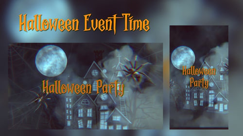 Halloween event time / instagram