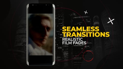 La película realista vertical se desvanece | After Effects