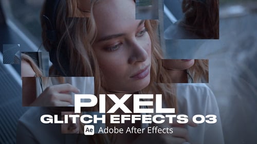 Pixel Glitch Effect 03 Ae