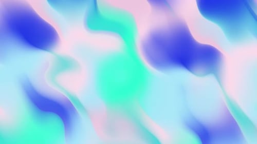 Abstract Flowing Colorful Gradient Background Loop