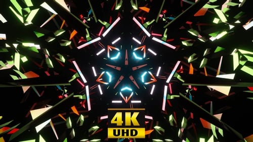 Concert Lights Vj Loop 09 4K