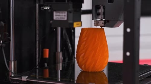 Impressora 3D em ação
