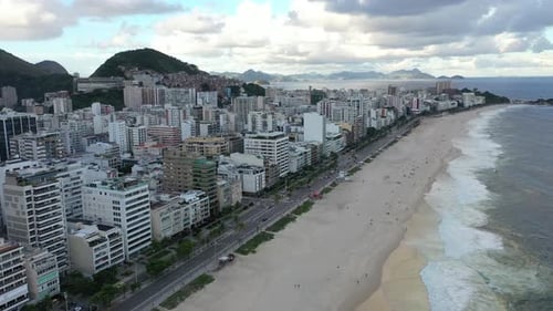 Viagem de verão no Rio de Janeiro, Brasil. Marco da cidade costeira. Viagem tropical