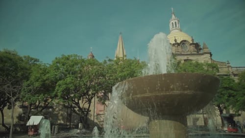 Guadalajara, Mexico. Outdoors. Font