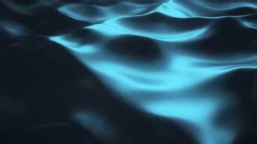 Abstract Shimmering Fluid Waves Background Loop