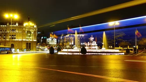 Cibeles Fountain in Madrid