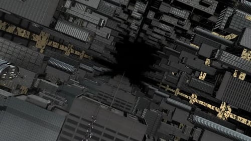 City Buildings Vj Loop