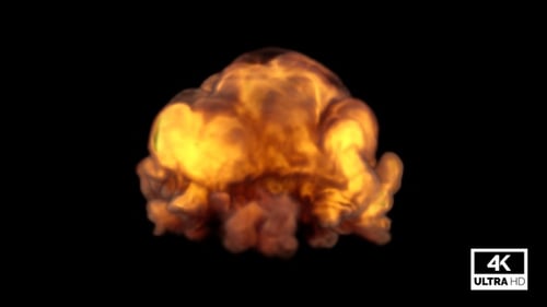 Powerful Fire and Smoke Explosion Visual Effect