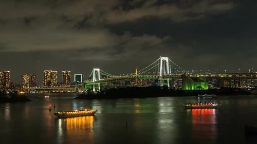 Bridge In Night City