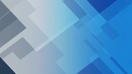 Dynamic Blue Geometric Shapes Motion Background