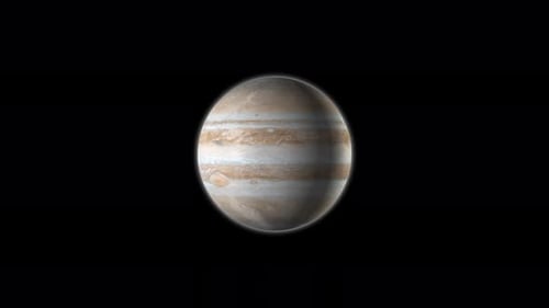 planet Jupiter animation. Vd 1122