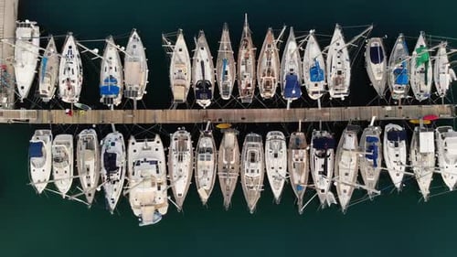 Aerial View of the Marina