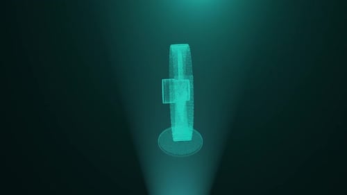 Holograma digital Key Hud