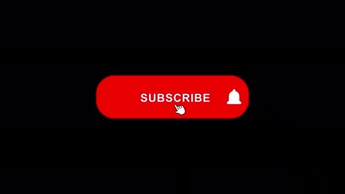 YouTube Subscribe Button and Bell Notification Animation
