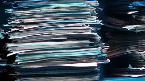 Arbeiten im alten Archiv