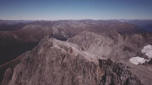 Mt Brewster peak in Southern Alps