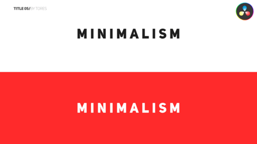 Dynamic Typography Titles \ DR
