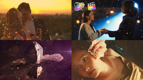 Cinamatic Particles Dust Bokeh Final Cut X and Apple Motion