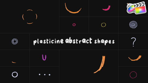 Plasticine Abstract Shapes | FCPX