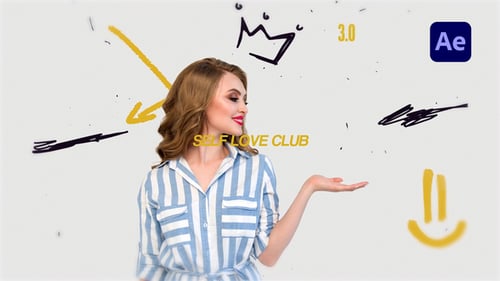 Grunge Doodles Art Intro