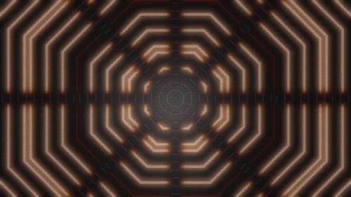 Boucle de fond de lumière LED Vj